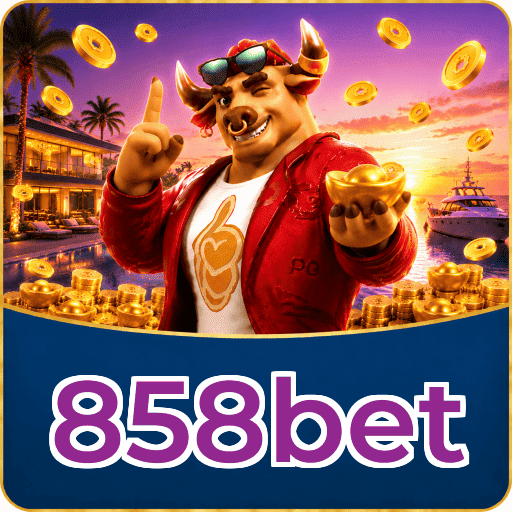 Logo 858bet Telegram Canal Oficial